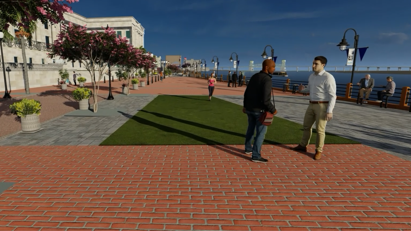 Water St Park at Courthouse